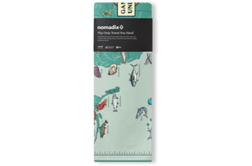 Image of Nomadix Original Towel, Game Fish Map, 30in x 72.5in, NM-GFMP-101