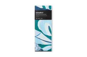 Image of Nomadix Original Towel, Monstera Blue, One Size, NM-MONS-101
