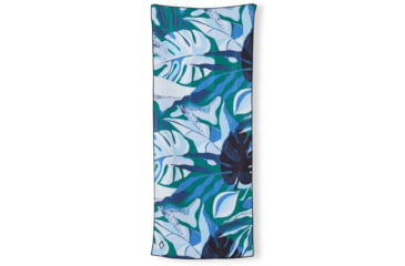 Image of Nomadix Original Towel, Monstera Blue, One Size, NM-MONS-101