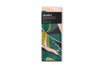 Image of Nomadix Original Towel, Monstera Green Pink, One Size, NM-MONS-102