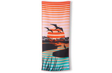 Image of Nomadix Original Towel, National Parks, Everglades Pink Teal, 30in x 72.5in, NM-GLAD-101