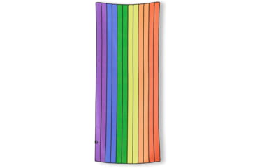 Image of Nomadix Original Towel, Rainbow, One Size, NM-STRP-112