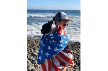 Image of Nomadix Original Towel, State Flag - American Flag, One Size, NM-AMER-101