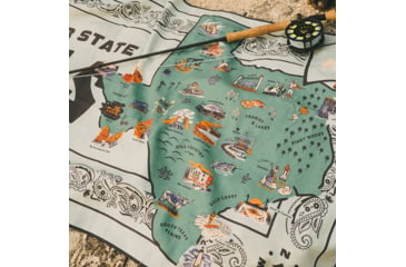 Image of Nomadix Original Towel, Texas Map, 30in x 72.5in, NM-TXMP-101