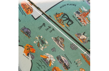 Image of Nomadix Original Towel, Texas Map, 30in x 72.5in, NM-TXMP-101