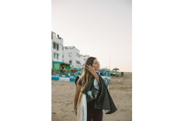 Image of Nomadix Original Towel, Tie Dye Black/White, One Size, NM-TYDY-101