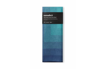 Image of Nomadix Original Towel, Zone Teal Towel, Single Sided, One Size, NM-ZONE-103