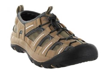 Image of Nord Trail Mens White Water Waterproof Sandal,Charcoal/Black,Taupe,Size 9 2027989