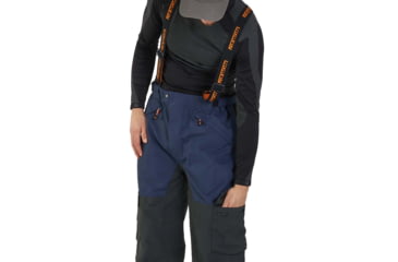 Image of Norfin Alpha Bibs - Men's, Navy Blue, 2XL, 646905-XXL