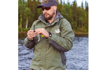 Image of Norfin Alpha Jacket - Mens, Light Green, Medium, 646602-M