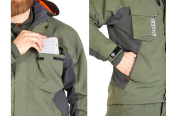 Image of Norfin Alpha Jacket - Mens, Light Green, Medium, 646602-M