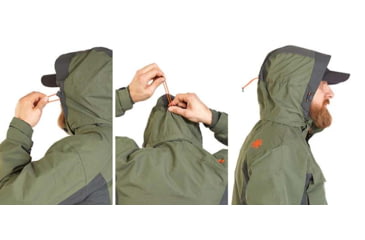 Image of Norfin Alpha Jacket - Mens, Light Green, Medium, 646602-M