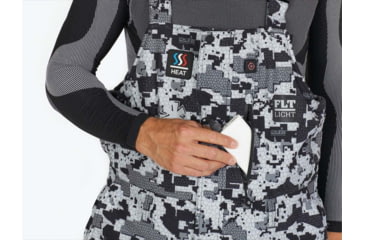 Image of Norfin Explorer Camo Heated Bibs - Mens, Camo, Medium, 359102-M
