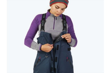 Image of Norfin Nordic Float Bibs - Womens, Blue, Small, 552801-S