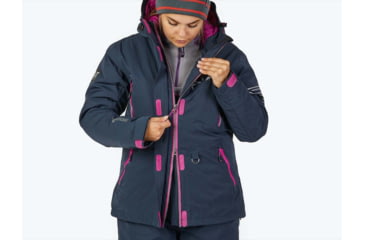 Image of Norfin Nordic Float Parka - Womens, Blue, Extra Large, 542804-XL