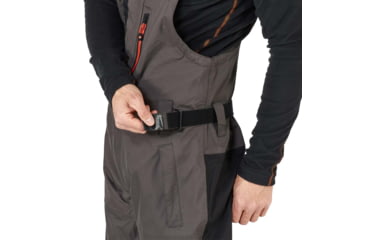 Image of Norfin Pro Dry 3 Rain Bibs - Men's, Brown Black, 3XL, 514706-XXXL