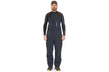 Image of Norfin Norfin Rebel Pro Insulated Rain Bibs - Men's, Gray, 2XL, 586005-XXL