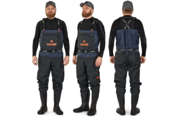 Image of Norfin Waders Pilot Bootfoot - Mens, Blue Black, 11, 82231-44L