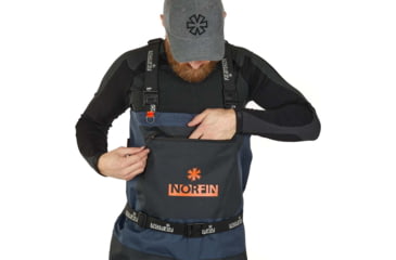 Image of Norfin Waders Pilot Bootfoot - Mens, Blue Black, 11, 82231-44L
