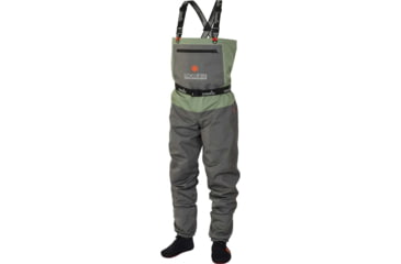 Image of Norfin Waders Pilot Sttokingfoot - Men's, Lt Green Gray, 12, 83321-04XL