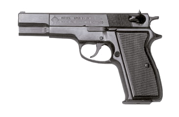 Image of Norinco NP-18 Pistol, 9mm Luger, 4.81in barrel, blued finish steel frame, black plastic grip, recoil operated semi-automatic, , 10 round magazine, NO-NP-18-9MM-4.81-1-FRRMPG