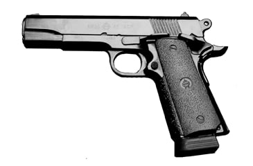 Image of Norinco NP-30 Pistol, .45 ACP, 5in barrel, blued finish steel frame, black plastic grip, recoil operated semi-automatic, NULL, 10 round magazine, NO-NP-30-45-5-1-FRRMPG