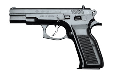 Image of Norinco NP-40 Pistol, .40 S&amp;W, 4.62in barrel, blued finish steel frame, black plastic grip, recoil operated semi-automatic, NULL, 10 round magazine, NO-NP-40-40SW-4.62-1-FRRMPG