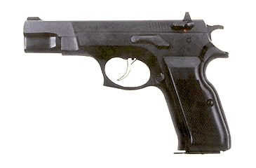 Image of Norinco NZ-75 Pistol, 9mm Luger, 4.62in barrel, blued finish steel frame, black plastic grip, recoil operated semi-automatic, NULL, 10 round magazine, NO-NZ-75-9MM-4.62-1-FRRMPG