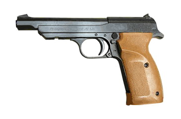 Image of Norinco TT-Olympia Pistol, .22 Long Rifle, 4.6in barrel, frame, wood grip, blowback operated semi-auto, horiz. adjustable rear, 8 round magazine, NOTTOLYMPIA.22LR4.61FRRMPG