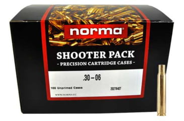 Image of Norma .30-06 Springfield Unprimed Rifle Brass, 100 Cartridge Cases, 20276407