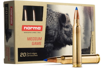 Image of Norma Bondstrike .300 WIN MAG 180 Grain Lead Bonded Brass Cased Rifle Ammo, 20 Rounds, 20176332