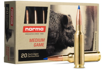 Image of Norma Bondstrike 6.5 Creedmoor 143 Grain Lead Bonded Brass Cased Rifle Ammo, 20 Rounds, 20166402