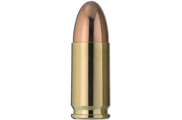 Image of Norma Range and Training 9 mm 115 Grain Full Metal Jacket Brass Cased Pistol Ammo, 50 Rounds, 801909410