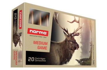 Image of Norma TIPSTRIKE Varmint .223 Remington 55gr Brass Cased Centerfire Rifle Ammo, 20 Rounds, 20157352