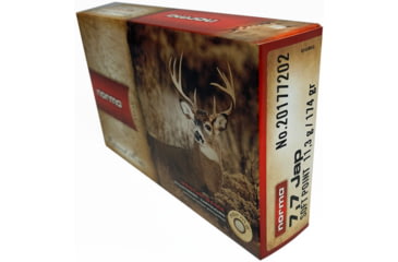 Image of Norma Soft Point Ammunition 7.7x58mm Arisaka 174 grain Soft Point Brass Cased Centerfire Rifle Ammo, 20 Rounds