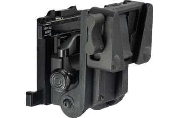 Image of Norotos LoSto Helmet Mount, Push Button w/ Breakaway, PVS-15/18/21/31, Black, One Size, 1960010BLK-2bb