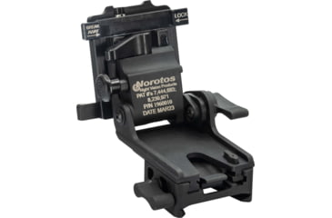 Image of Norotos LoSto Helmet Mount, Push Button w/ Breakaway, PVS-15/18/21/31, Black, One Size, 1960010BLK-2bb