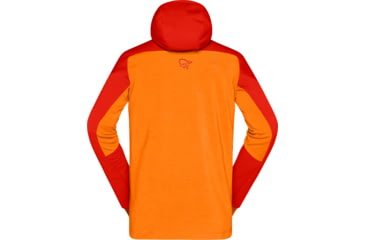 Image of Norrona Trollveggen Powerstretch Pro Zip Hood - Mens, Arednalin, Extra Large, 1623-19-5630-XL