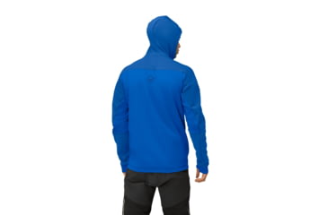 Image of Norrona Trollveggen Powerstretch Pro Zip Hooded Jacket - Mens, Limoges, Medium, 1623-19-2019-M