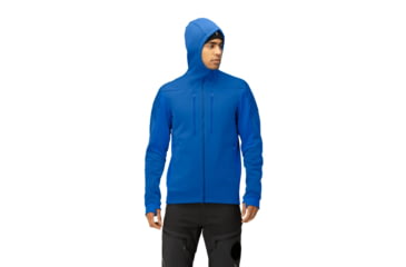 Image of Norrona Trollveggen Powerstretch Pro Zip Hooded Jacket - Mens, Limoges, Medium, 1623-19-2019-M