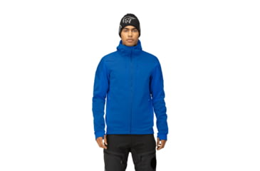 Image of Norrona Trollveggen Powerstretch Pro Zip Hooded Jacket - Mens, Limoges, Medium, 1623-19-2019-M