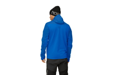 Image of Norrona Trollveggen Powerstretch Pro Zip Hooded Jacket - Mens, Limoges, Medium, 1623-19-2019-M