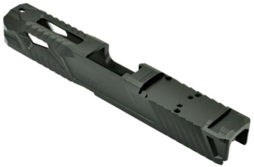 Image of Norsso N19 Piranha TP Slide for Glock 19 Gen 3, RMR Cut, Black, N19-PIR-TP-3-RMR-BLK