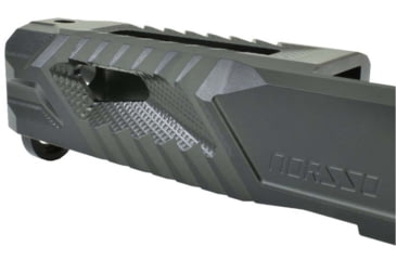 Image of Norsso N19 Piranha TP Slide for Glock 19 Gen 3, RMR Cut, Black, N19-PIR-TP-3-RMR-BLK
