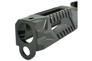 Image of Norsso N19 Piranha TP Slide for Glock 19 Gen 3, RMR Cut, Black, N19-PIR-TP-3-RMR-BLK