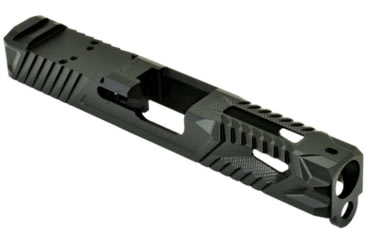 Image of Norsso N19 Piranha TP Slide for Glock 19 Gen 3, RMR Cut, Black, N19-PIR-TP-3-RMR-BLK