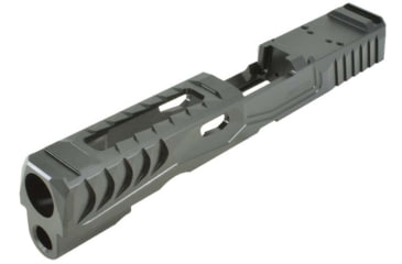 Image of Norsso P320 Reptile Ported Full-Size Slide, Black, N320FS-REP-PORT-RMR-BLK