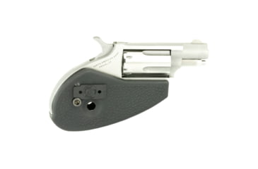 Image of North American Arms Mini Combo Revolver, .22 Long Rifle/.22 Winchester Magnum Rimfire, 1.12in Barrel, Fixed, Stainless Frame, Polymer Grip, 5 Round Cylinder, NAA22MSCHG