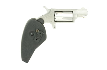 Image of North American Arms Mini Combo Revolver, .22 Long Rifle/.22 Winchester Magnum Rimfire, 1.12in Barrel, Fixed, Stainless Frame, Polymer Grip, 5 Round Cylinder, NAA22MSCHG