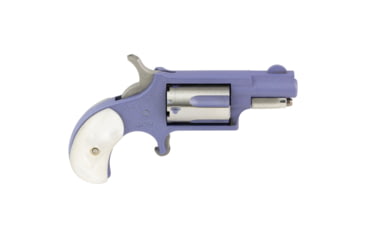 Image of North American Arms Mini Revolver, .22 Long Rifle, 1.12in Barrel, X-Large, Fixed, Purple Frame, Pearl Style Grip, 5 Round Cylinder, NAA-22LR-ORCHID